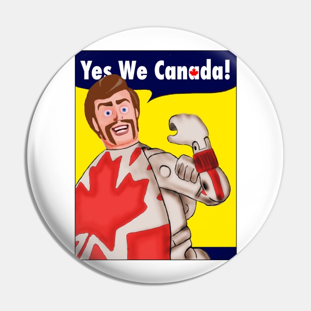 Duke Caboom - Yes We Canada! Pin by Allfather Apparel