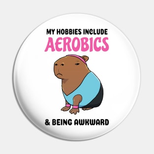 My hobbies include Aerobics and being awkward Capybara Pin