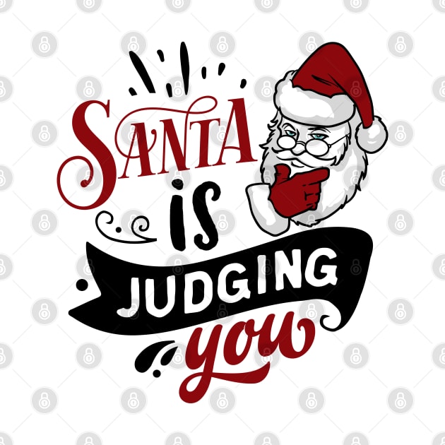 Santa is judging you by holidaystore