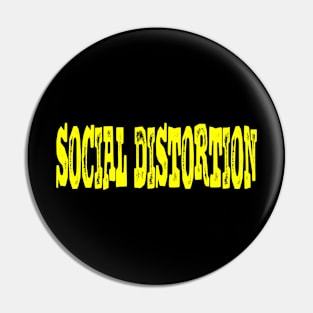 social distortion yellow Pin