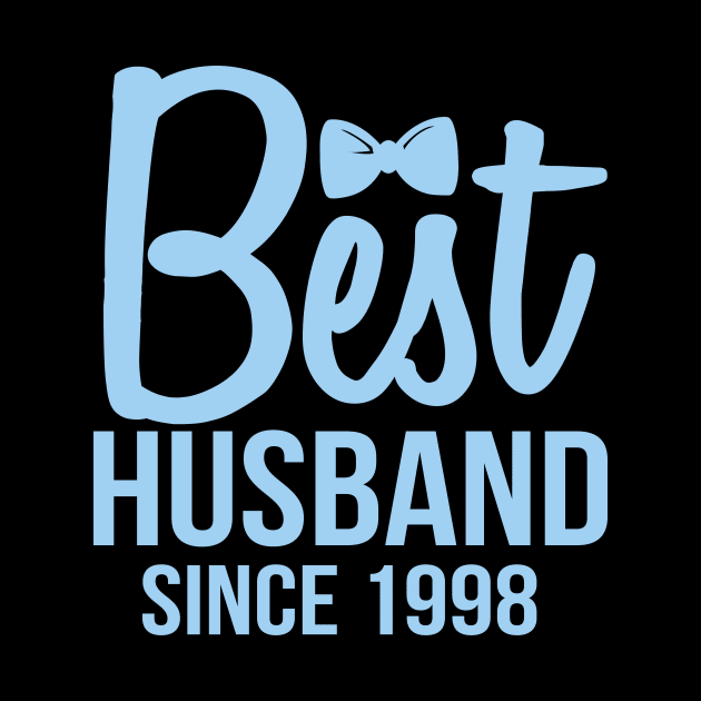 'Best Husband Since 1998' Sweet Wedding Anniversary Gift by ourwackyhome