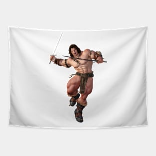 Barbarian-Warrior 9 Tapestry