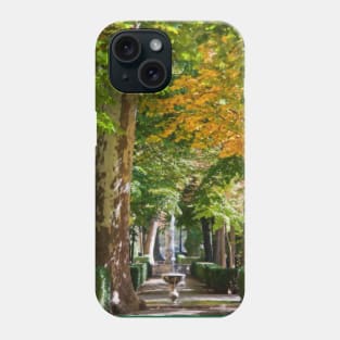 Spain. Aranjuez. Royal Garden. Phone Case