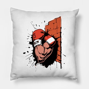 Box Club punch all your problems Pillow