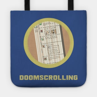 Merit Badge for Doomscrolling Tote