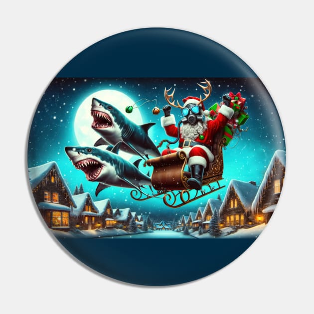 Santa Jaws: We Are Gonna Need A Bigger Sleigh! Pin by TooplesArt