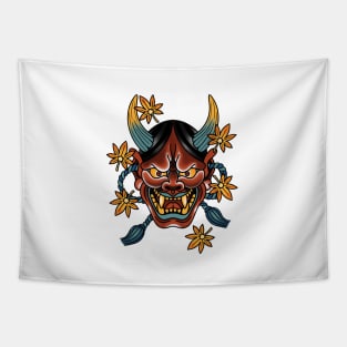 Hannya Mask Tapestry