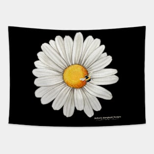 Bee and Flower Design Tapestry