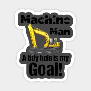 Machine man. Magnet