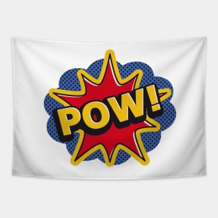 Pow Comic Explosion Tapestry