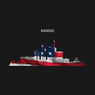 Great US City Kansas T-Shirt