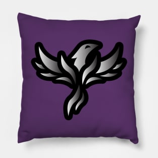 Fire Phoenix - Chrome Pillow