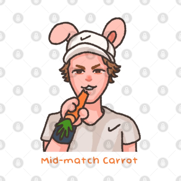 Jannik having some Carrot by dotbyedot