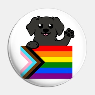 Love is Love Puppy - Black Pin