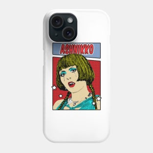 Ashnikko Pop Art Comic Style Phone Case