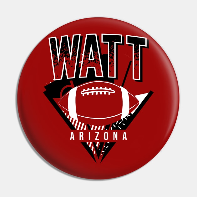 Vintage Arizona Football Watt Pin by funandgames