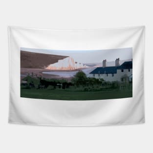 The Seven Sisters | Coast Guard Cottages, East Sussex Tapestry