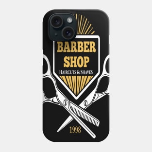 barber Shop logo Phone Case