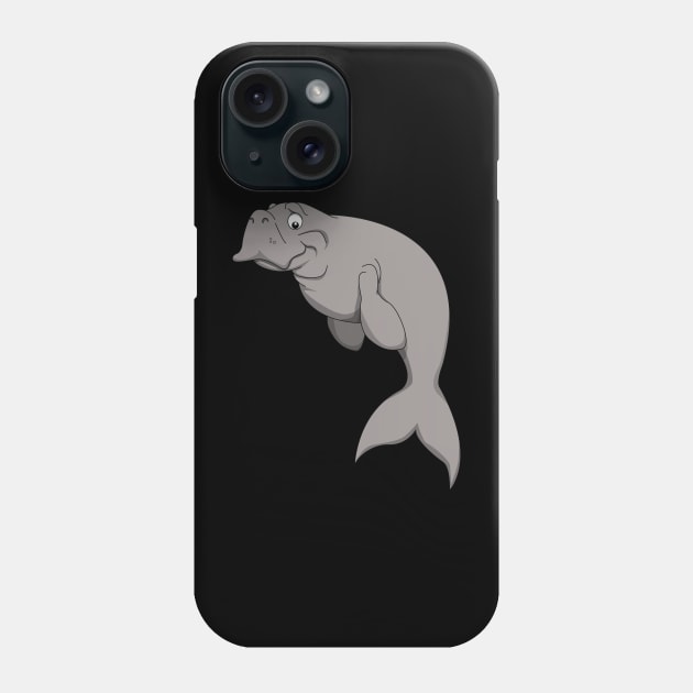 Dugong Phone Case by Wickedcartoons