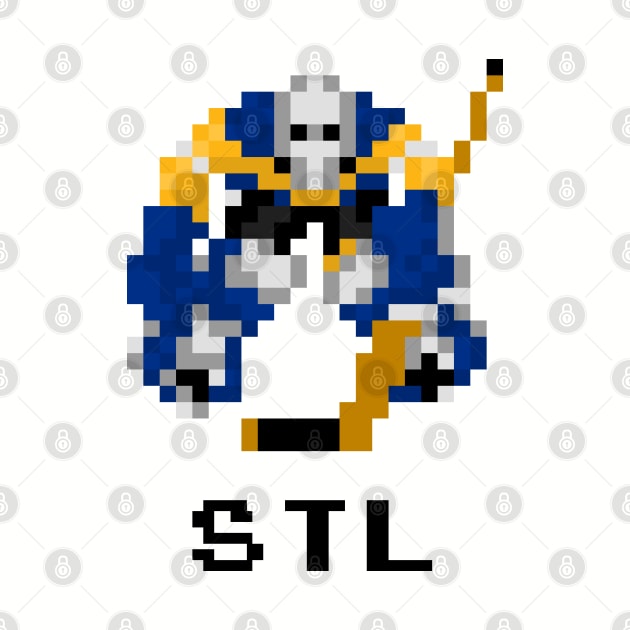 16-Bit Hockey Goalie - St. Louis by The Pixel League