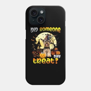 Yorkshire Terrier Did Someone Say Treat Happy Halloween Phone Case