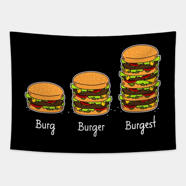 Burger explained: Burg. Burger. Burgest Tapestry by hyperactive