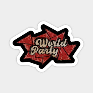 World Party - Red Diamond Magnet