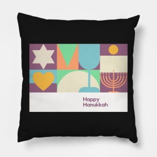 Happy Hanukkah Card Pillow