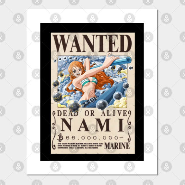 Nami Wanted Poster One Piece Affiche Et Impression D Art Teepublic Fr Nami Wanted Poster One Piece Affiche Et Impression D Art Teepublic Fr