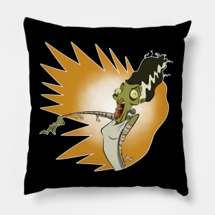 Bride of Frankenstein Pillow