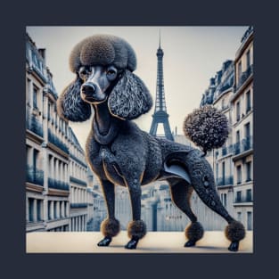 Avant-Garde French Poodle T-Shirt