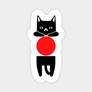 Cat from Japan Magnet