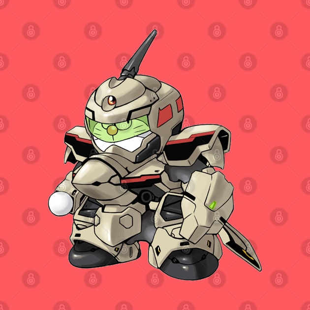 Mecha Mon by geeklyshirts