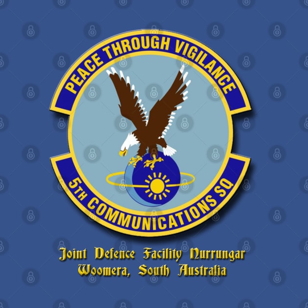 Vintage 5th Joint Defense Space Communications Squadron by VoodooNite