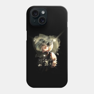 Nier Automata 2B heart love Phone Case