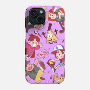 GRAVITY FALLS - MTHSMNDS Phone Case