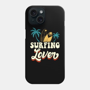 Surfing Lover T Shirt For Women Men Phone Case