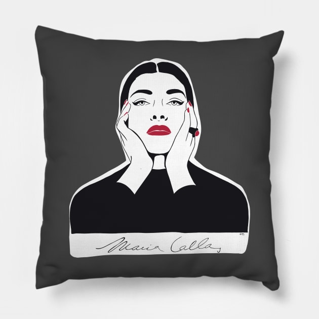 Callas2 Pillow by estanisaboal