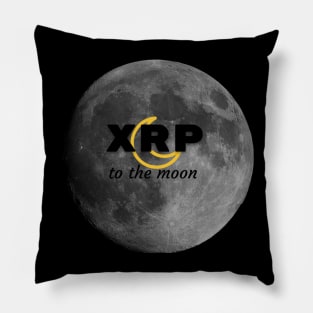 XRP to the Moon Pillow