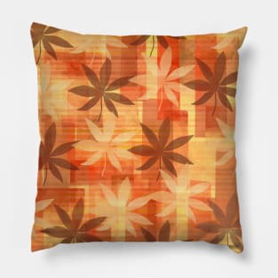 Leaf Pattern Pillow