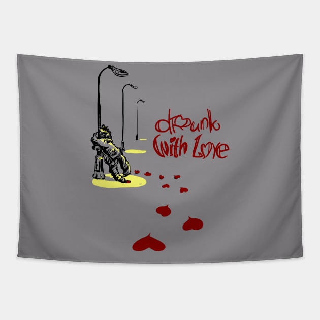 drunk with love Tapestry by Shaggy_Nik