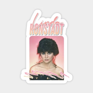 Linda Ronstadt / Original Retro Style Fan Art Design Magnet