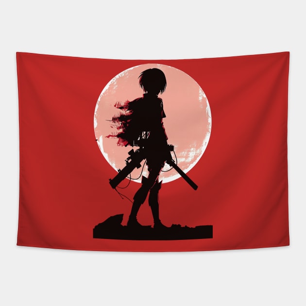 mikasa Tapestry by pokermoment