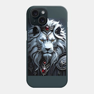 Magical gothic lion for lion lovers Phone Case