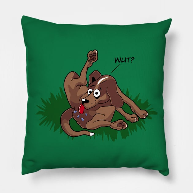 Nothing to see here Pillow by ACraigL