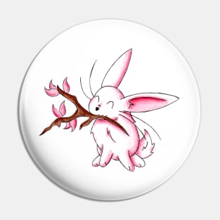 Bunny Blossoms Pin