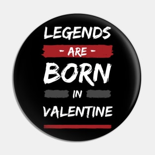 Valentine birthday Pin