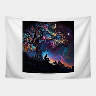 Psychedelic Reverie Tapestry