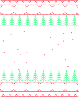 Golf Ugly Christmas Sweater Gift For Golfing Lover Magnet