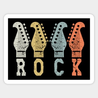 Sticker ROCK N ROLL | Wild Guitars with Rebellious Energy